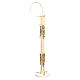 Thurible holder in 24K gold plated cast brass and base in marble s1