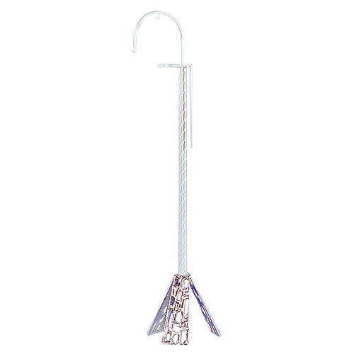 Thurible holder in silver cast brass 1