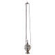 Modern smooth thurible and boat in silver-plated brass s6