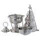 Nickel thurible and boat classic style with spoon s4