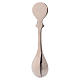 Spoon for incense in silver-plated brass 10 cm s1