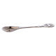 Spoon for incense in silver-plated brass 10 cm s2