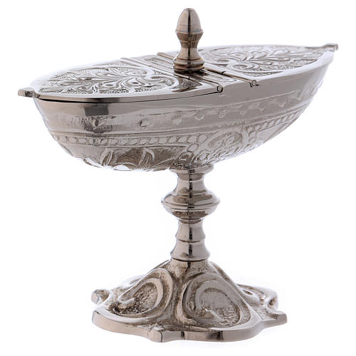 Classic-style censer in silver-plated brass 3