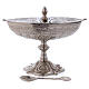 Classic-style censer in silver-plated brass s1