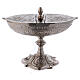 Classic boat in silver-plated brass s4