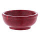 Incense bowl in red soapstone d. 2 1/2 in s2