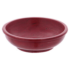 Incense bowl in soapstone d. 4 in