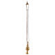 Pointy thurible in polished gold plated brass h 9 1/2 in s3
