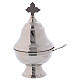 Boat for thurible in silver-plated brass s2