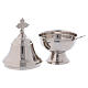 Boat for thurible in silver-plated brass s3