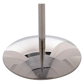Support pour encensoir laiton nickelé 124 cm s5