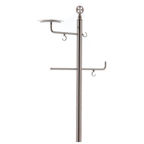 Support pour encensoir laiton nickelé 124 cm 4