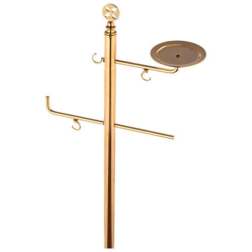 Thurible and boat holder of gold plated brass 2
