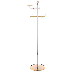 Thurible stand in gold plated brass
