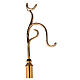 Thurible holder, gold plated brass, h 147 cm s2