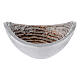 Silver metal incense bowl diameter 7 cm s1