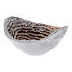 Silver metal incense bowl diameter 7 cm s2