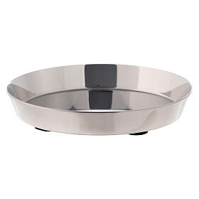 Round polished stainless steel bowl diameter 9 cm