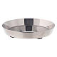 Round polished stainless steel bowl diameter 9 cm s1