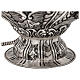 Baroque Thurible and Boat with Chiseled Silver Finish 20 cm s11