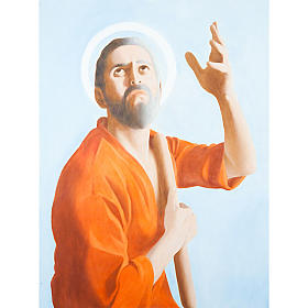 Tableaux, gravures, manuscrit enluminé: Apôtre Saint Jacques mineur