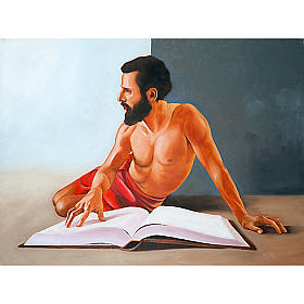 Cuadros, estampas y manuscritos iluminados: Apóstol San Juan Cuadros, estampas y manuscritos iluminados: Apóstol San Juan