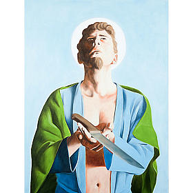 Cuadros, estampas y manuscritos iluminados: Apóstol San Bartolomé Cuadros, estampas y manuscritos iluminados: Apóstol San Bartolomé