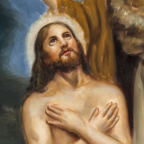 Obraz na płótnie 'Chrzest święty Jezusa' 90 X 60cm 2