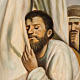 Quadro su tela "Cristo Risorto" 90x60 cm s3