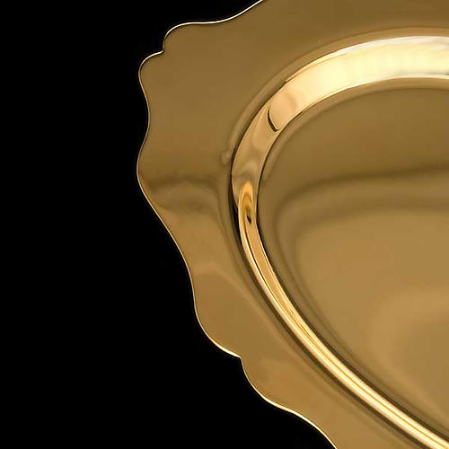 Communion plate in brass 4