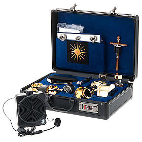 Valises Chapelle: Valise chapelle pour célébrations avec enceintes Valises Chapelle: Valise chapelle pour célébrations avec enceintes