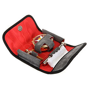 Valises Chapelle: étui avec custode et croix Valises Chapelle: étui avec custode et croix