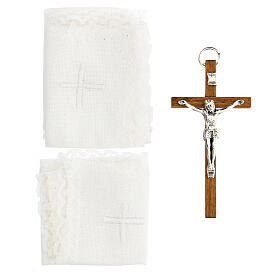 Cartera con portaviático, asperges, cruz, estola, similcuero s3