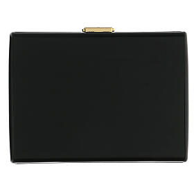 Borsello rigido rivestito in pelle mensa e viatici s14