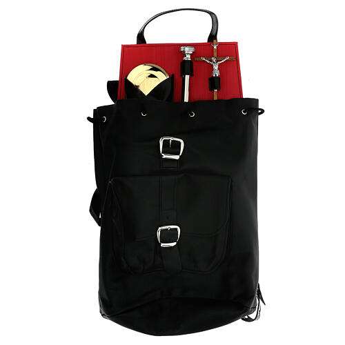 Travelling Mass kit leather bag 1