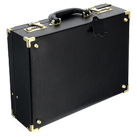 Case for travelling mass kits, empty with blue satin insides s5