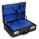 Case for travelling mass kits, empty with blue satin insides s3