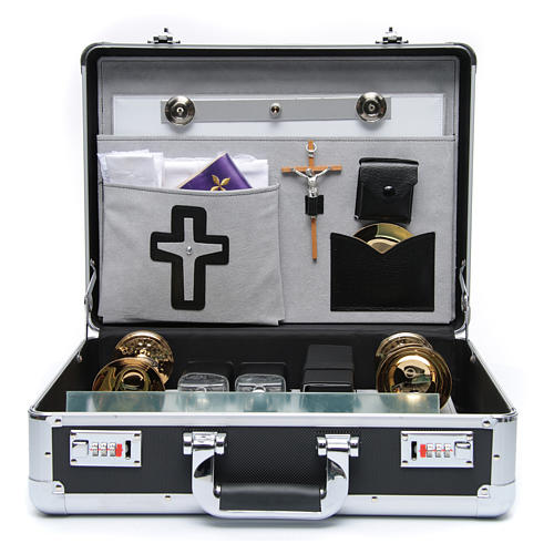 Messkoffer für Priester Mod. Gemma Aluminium 1