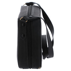 Handtasche für Priester Leder und goldenen Satin mit Zubehören s7