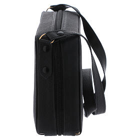 Mass kit with leather bag, lined with golden satin s7