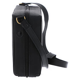 Mass kit with leather bag, lined with grey satin s7