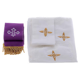 Maleta kit misa de símil cuero y raso amarillo modelo para ordenador s5