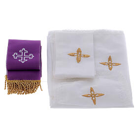 Artificial leather mass kit with yellow satin lining s5