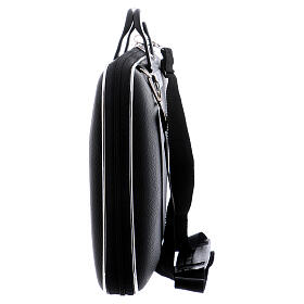 Mass kit with eco-leather computer bag, lined with red satin s7