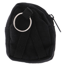 Rücksack-Etui mit Messing Hostiendose und Tuch s4