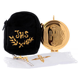 Pyx set with backpack, brass pyx s3