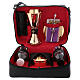 Mass kit with leather bag, shoulder strap and 15 cm chalice s1