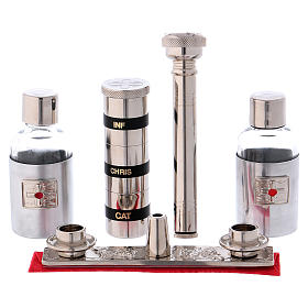 Borsello pelle colore rosso per messe e celebrazioni s4