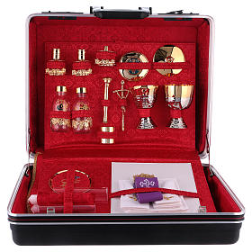 Malas de Celebração: Mala para celebração interior forrado vermelho Jacquard com painel porta objetos extraível