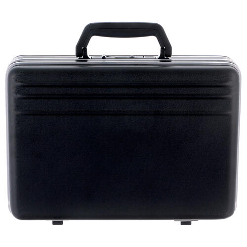 Mass kit with plastic suitcase, lined with blue satin 6